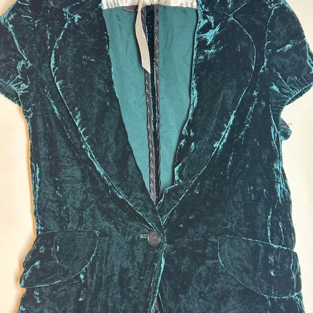 Bcbgmaxazria Women's Green and Blue Jacket